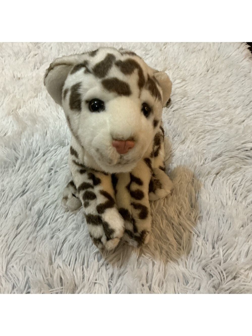 Animal Alley Snow Leopard Plush Toy 11” Geoffrey Toys R Us Exclusive